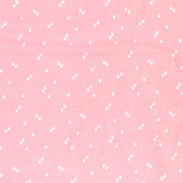 Bunnies Pink | Riley Blake | Seasonal Basics | Quilting Cotton