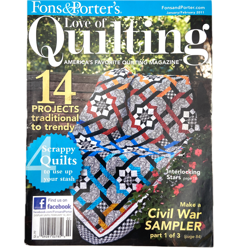 Fons & Porter's Love of Quilting | Magazine Back Issues 2010-2019 | Choose Your Favorite