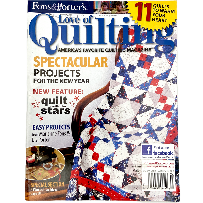 Fons & Porter's Love of Quilting | Magazine Back Issues 2010-2019 | Choose Your Favorite