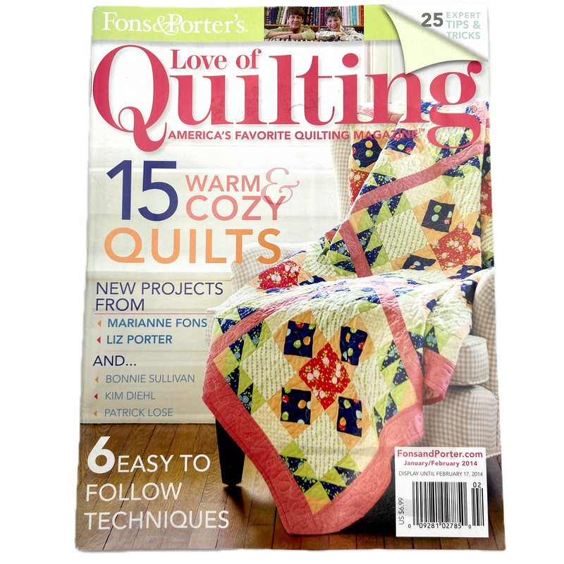 Fons & Porter's Love of Quilting | Magazine Back Issues 2010-2019 | Choose Your Favorite