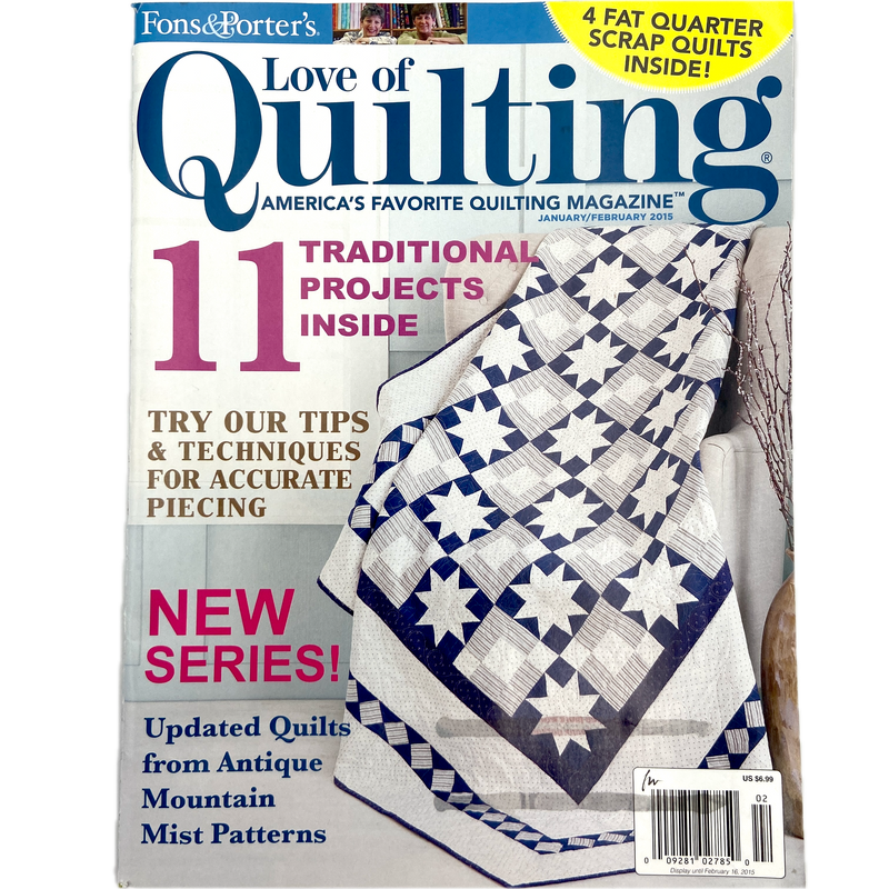 Fons & Porter's Love of Quilting | Magazine Back Issues 2010-2019 | Choose Your Favorite