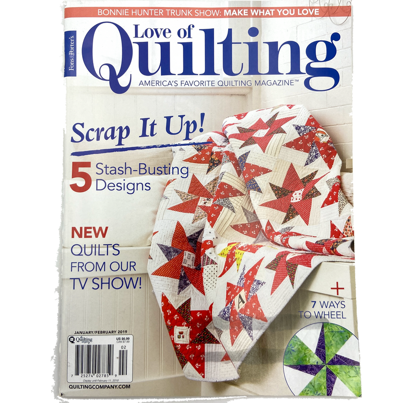Fons & Porter's Love of Quilting | Magazine Back Issues 2010-2019 | Choose Your Favorite