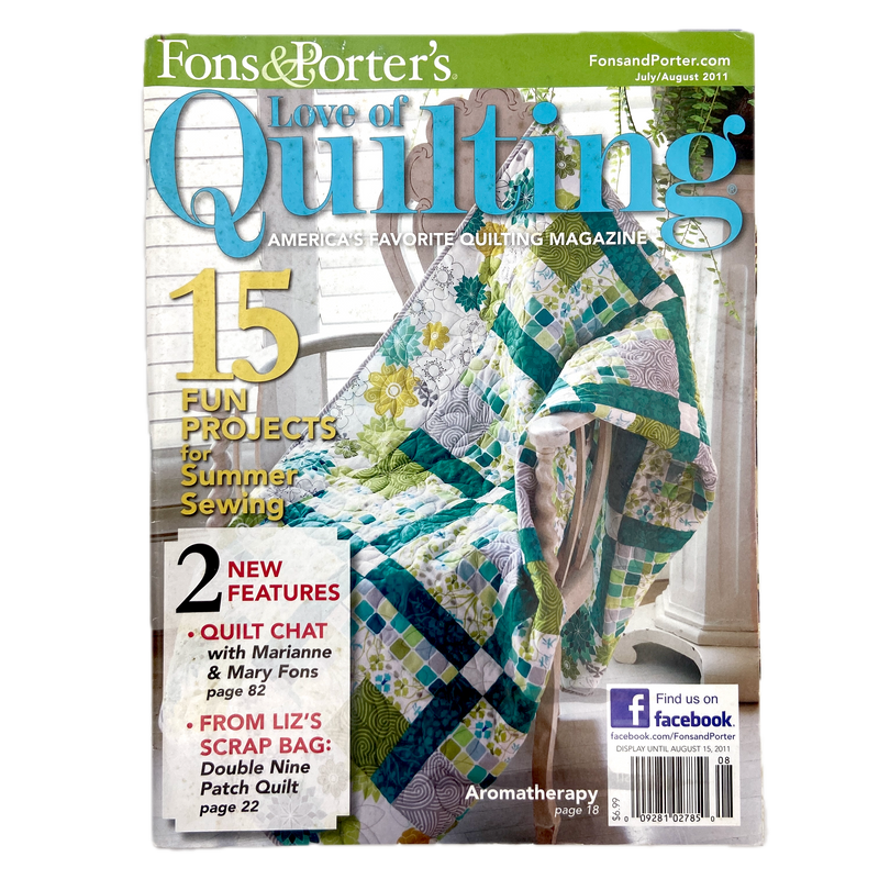 Fons & Porter's Love of Quilting | Magazine Back Issues 2010-2019 | Choose Your Favorite