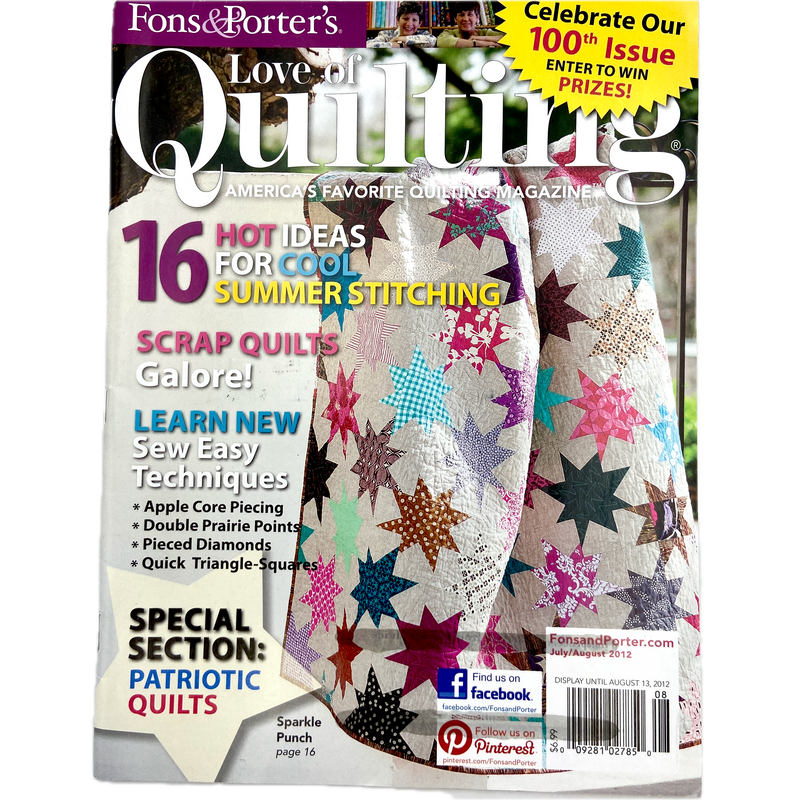 Fons & Porter's Love of Quilting | Magazine Back Issues 2010-2019 | Choose Your Favorite