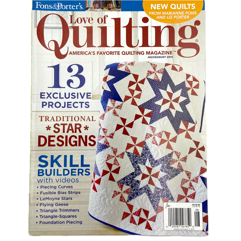 Fons & Porter's Love of Quilting | Magazine Back Issues 2010-2019 | Choose Your Favorite