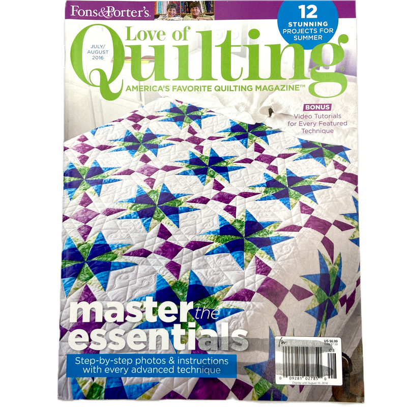 Fons & Porter's Love of Quilting | Magazine Back Issues 2010-2019 | Choose Your Favorite