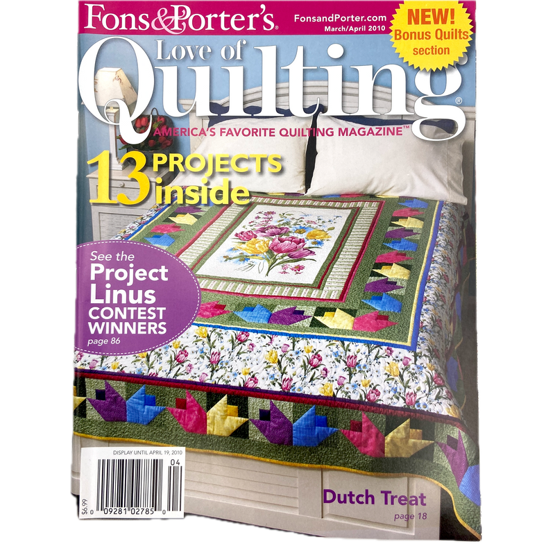 Fons & Porter's Love of Quilting | Magazine Back Issues 2010-2019 | Choose Your Favorite