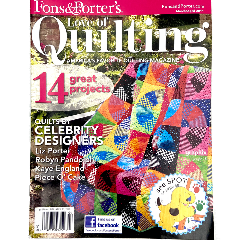 Fons & Porter's Love of Quilting | Magazine Back Issues 2010-2019 | Choose Your Favorite