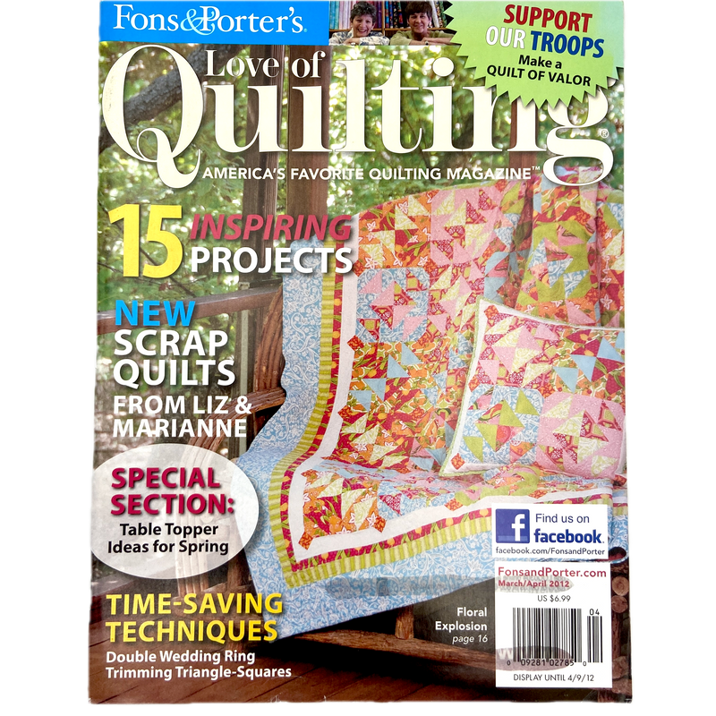 Fons & Porter's Love of Quilting | Magazine Back Issues 2010-2019 | Choose Your Favorite