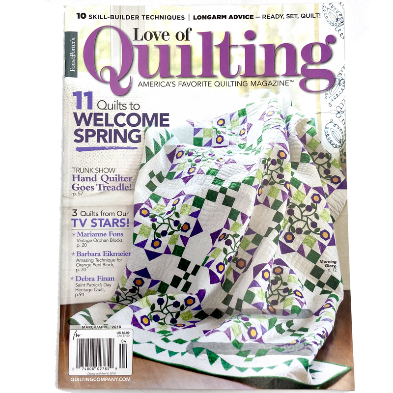 Fons & Porter's Love of Quilting | Magazine Back Issues 2010-2019 | Choose Your Favorite