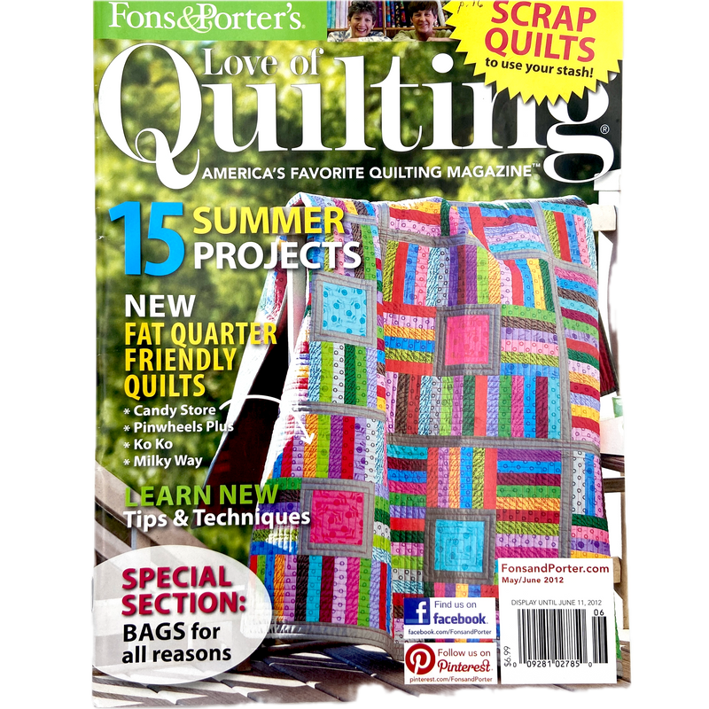 Fons & Porter's Love of Quilting | Magazine Back Issues 2010-2019 | Choose Your Favorite
