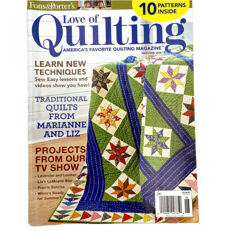 Fons & Porter's Love of Quilting | Magazine Back Issues 2010-2019 | Choose Your Favorite
