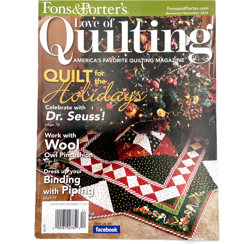 Fons & Porter's Love of Quilting | Magazine Back Issues 2010-2019 | Choose Your Favorite