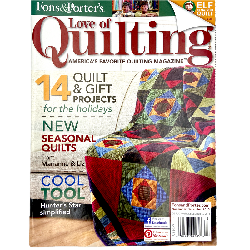 Fons & Porter's Love of Quilting | Magazine Back Issues 2010-2019 | Choose Your Favorite