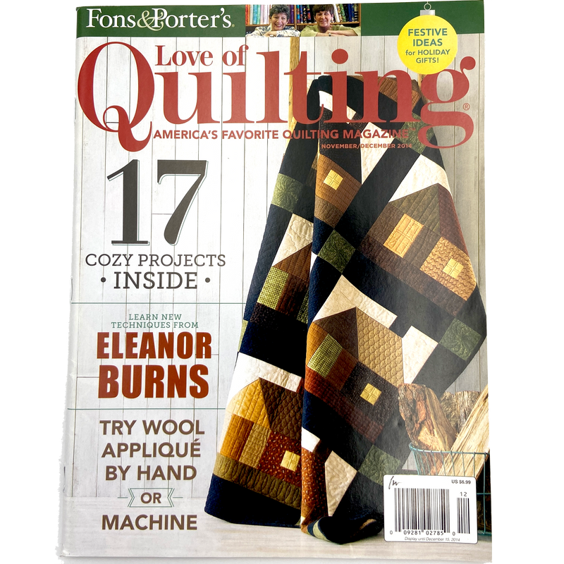 Fons & Porter's Love of Quilting | Magazine Back Issues 2010-2019 | Choose Your Favorite