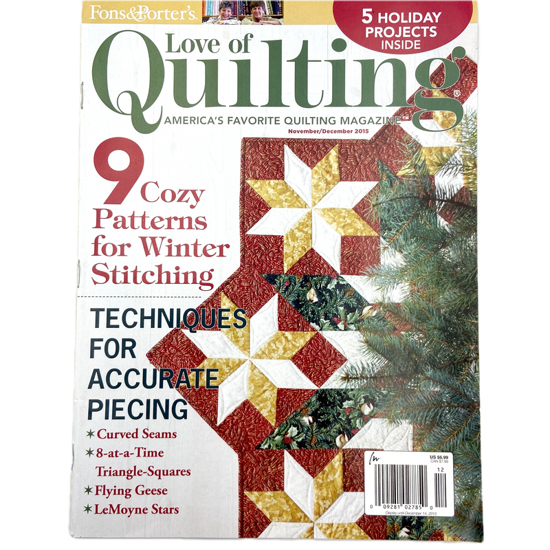 Fons & Porter's Love of Quilting | Magazine Back Issues 2010-2019 | Choose Your Favorite