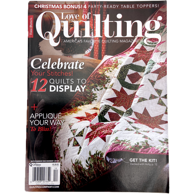 Fons & Porter's Love of Quilting | Magazine Back Issues 2010-2019 | Choose Your Favorite