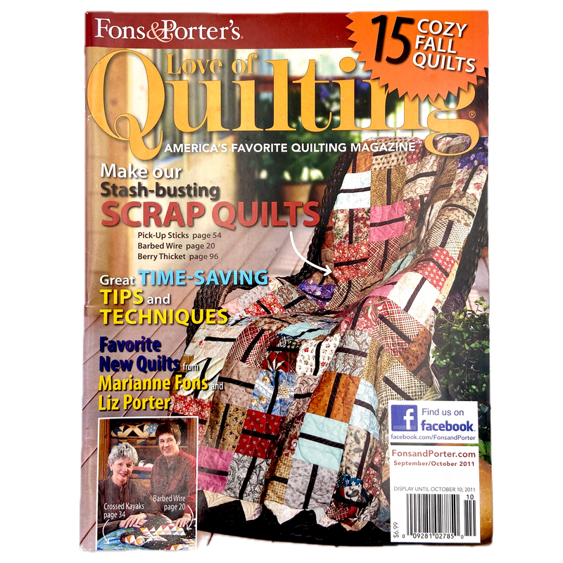 Fons & Porter's Love of Quilting | Magazine Back Issues 2010-2019 | Choose Your Favorite