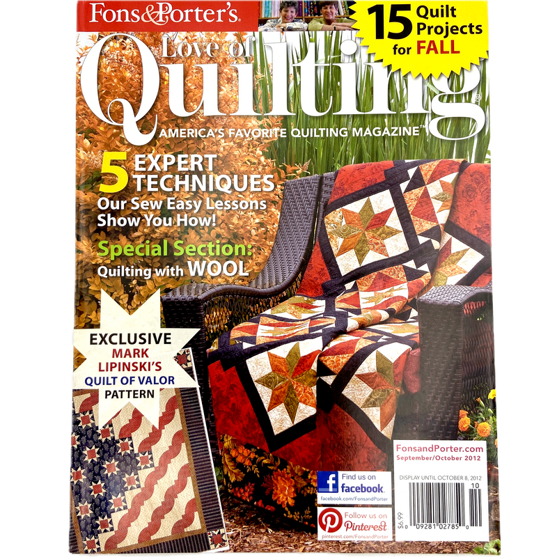 Fons & Porter's Love of Quilting | Magazine Back Issues 2010-2019 | Choose Your Favorite