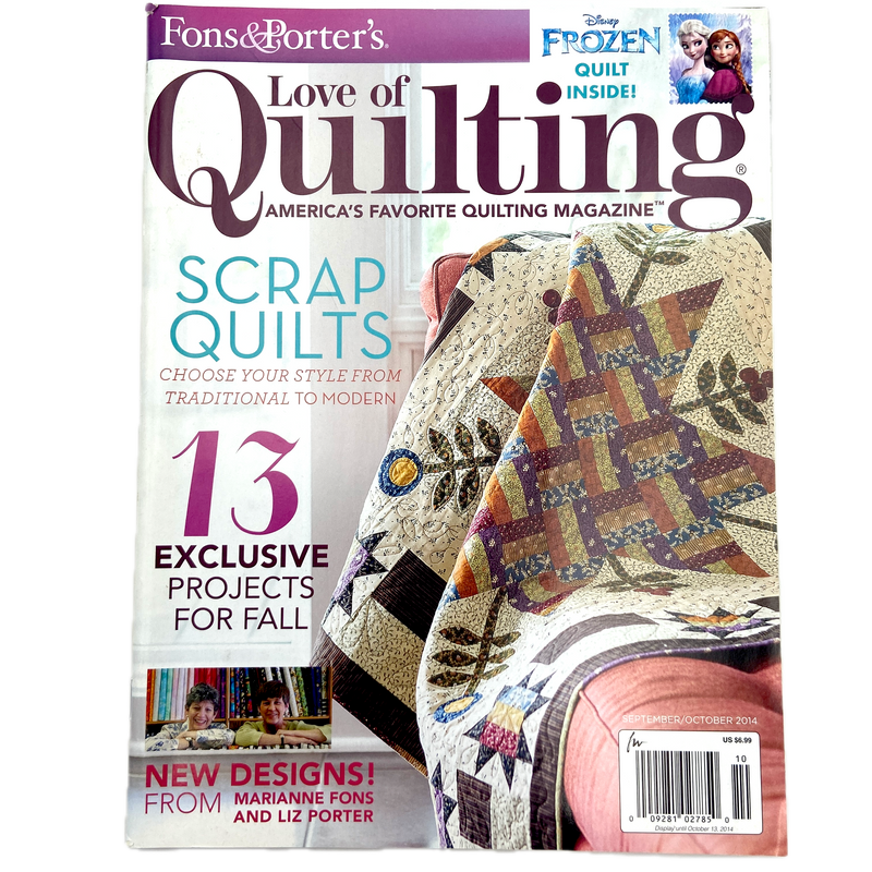 Fons & Porter's Love of Quilting | Magazine Back Issues 2010-2019 | Choose Your Favorite