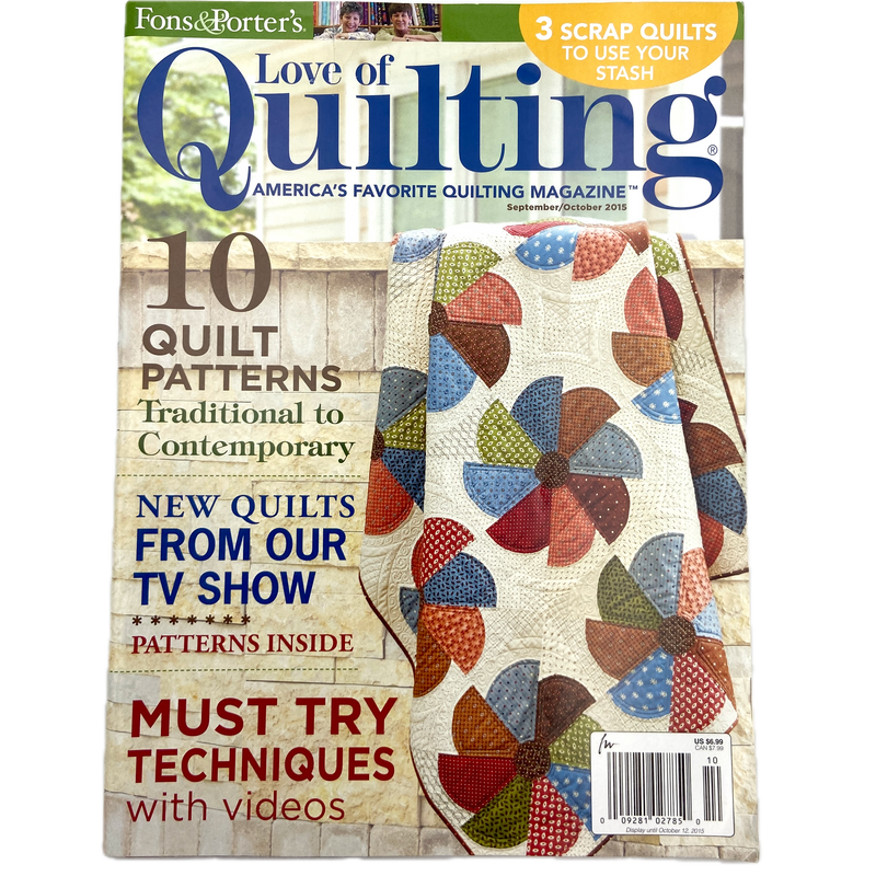 Fons & Porter's Love of Quilting | Magazine Back Issues 2010-2019 | Choose Your Favorite