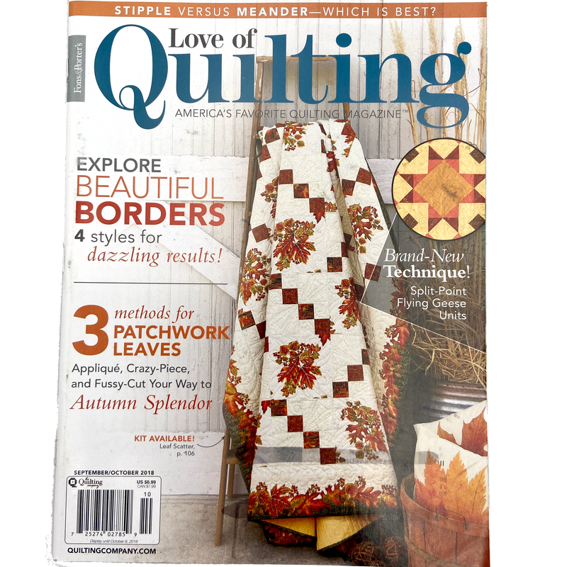 Fons & Porter's Love of Quilting | Magazine Back Issues 2010-2019 | Choose Your Favorite