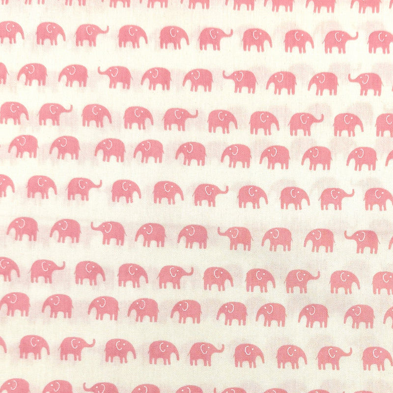 Elephants Pink | Handworks Home | Quilting Cotton