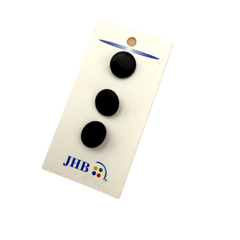 3/8" or 1/2" Inky | JHB International Plastic Buttons | Choose Your Size