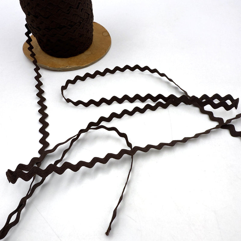 1/2" Cacao Rick Rack