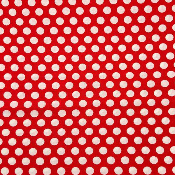 Polka Dot Geranium | Sincerely Yours | Quilting Cotton