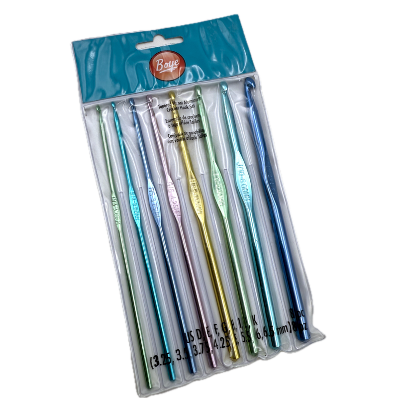 Set of Boye Crochet Hooks