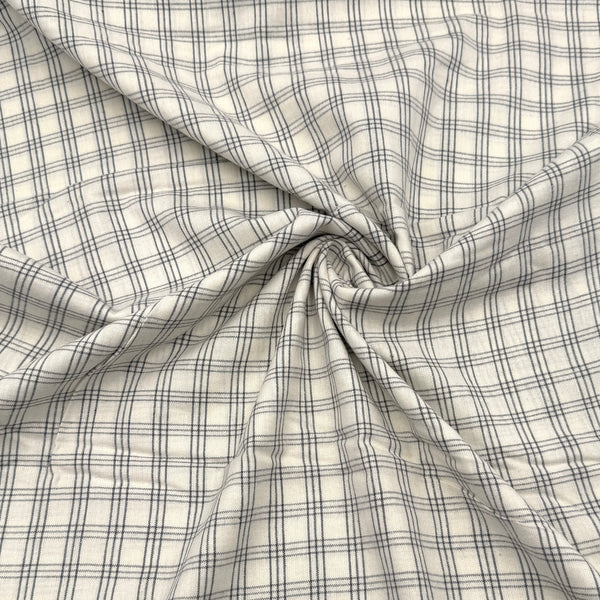 Fine Line Plaid | Brushed Homespun