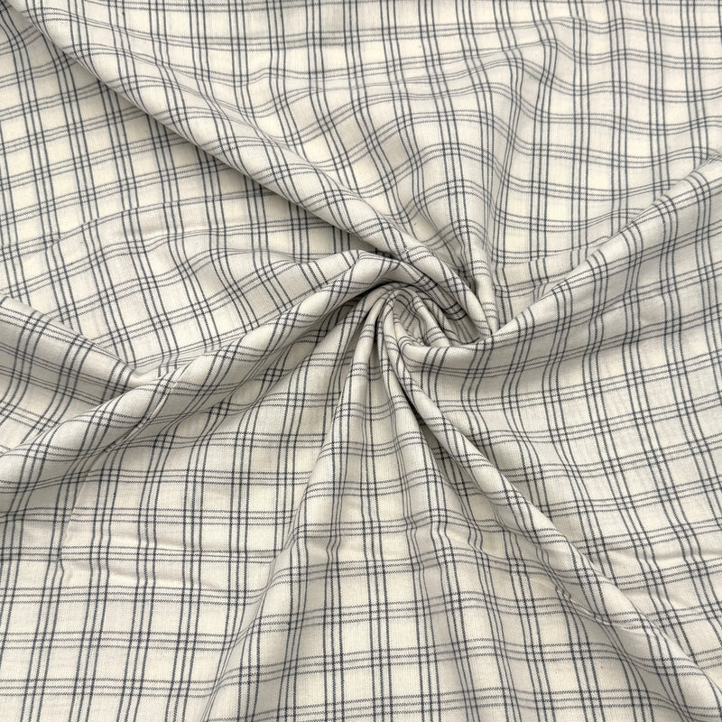 Fine Line Plaid | Brushed Homespun