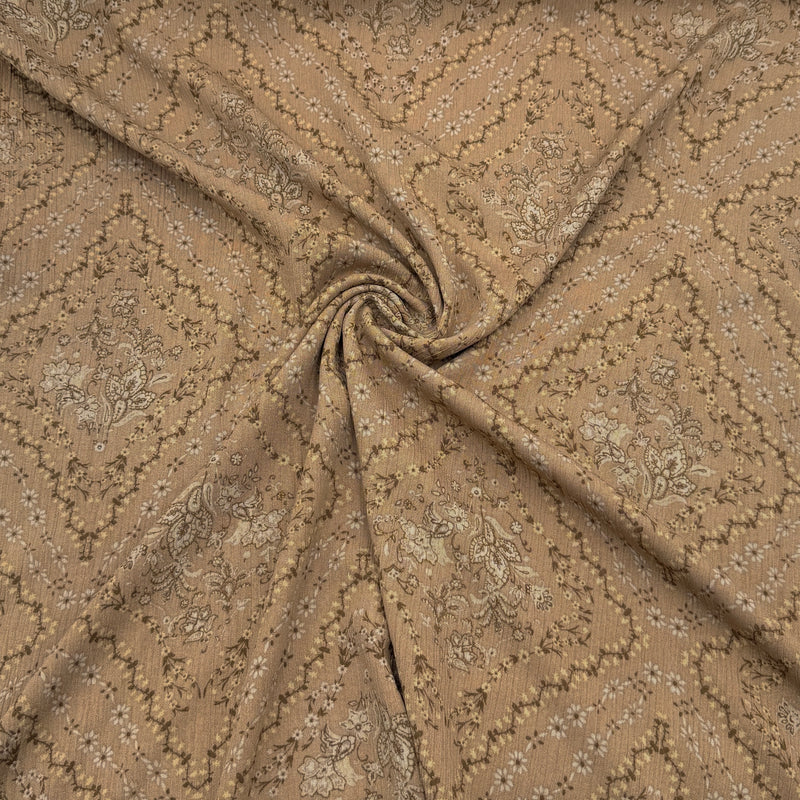 Taupe Kerchief | Sunset Studio | Crinkle Rayon