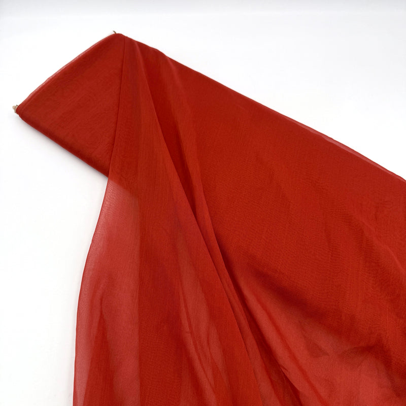Persimmon | Silk Chiffon