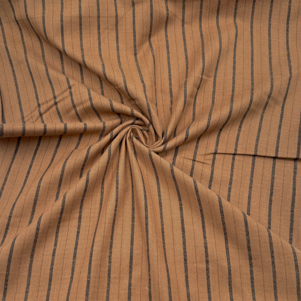 Saddle Stripe | Brushed Homespun