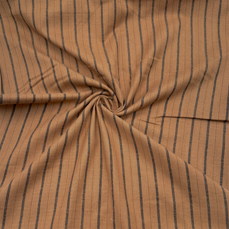 Saddle Stripe | Brushed Homespun