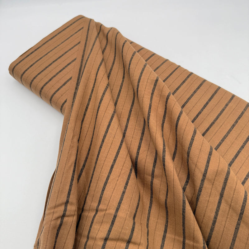 Saddle Stripe | Brushed Homespun