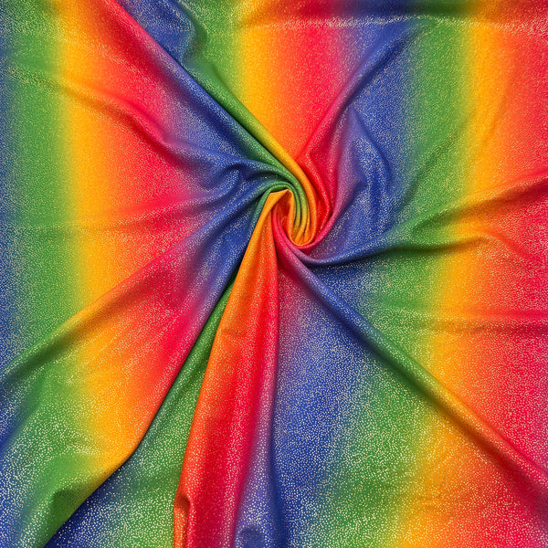 Rainbow Glitter | Swimwear | Stretch Tricot