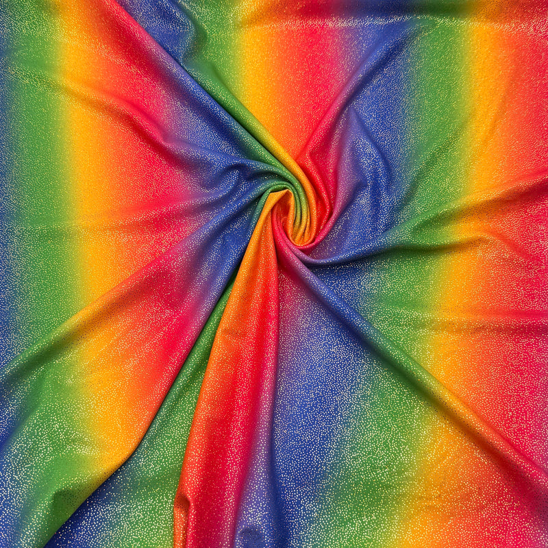 Rainbow Glitter | Swimwear | Stretch Tricot