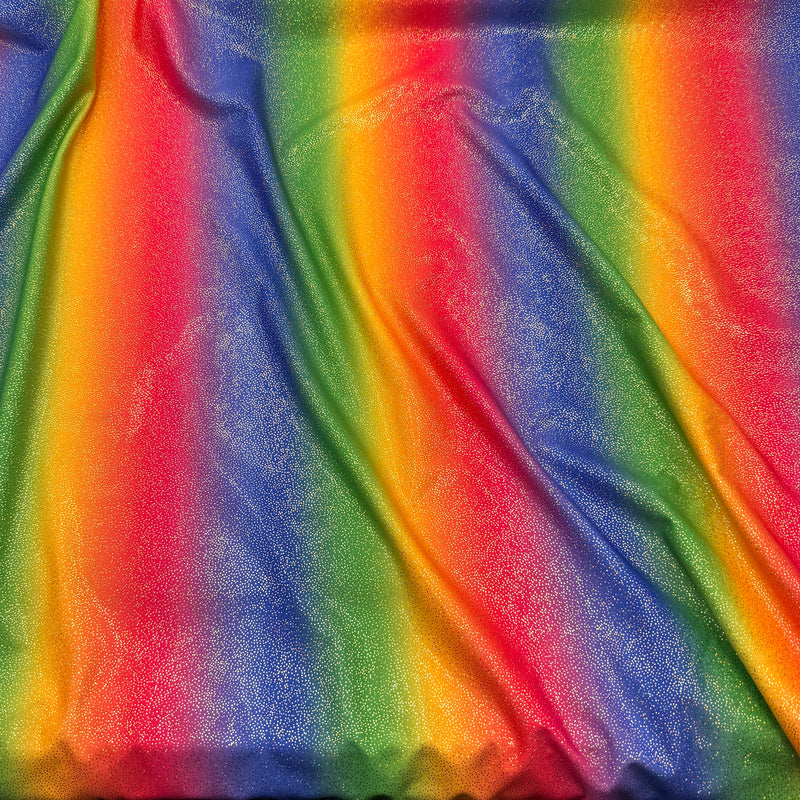 Rainbow Glitter | Swimwear | Stretch Tricot