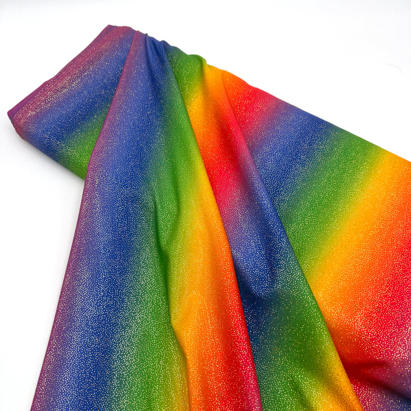 Rainbow Glitter | Swimwear | Stretch Tricot