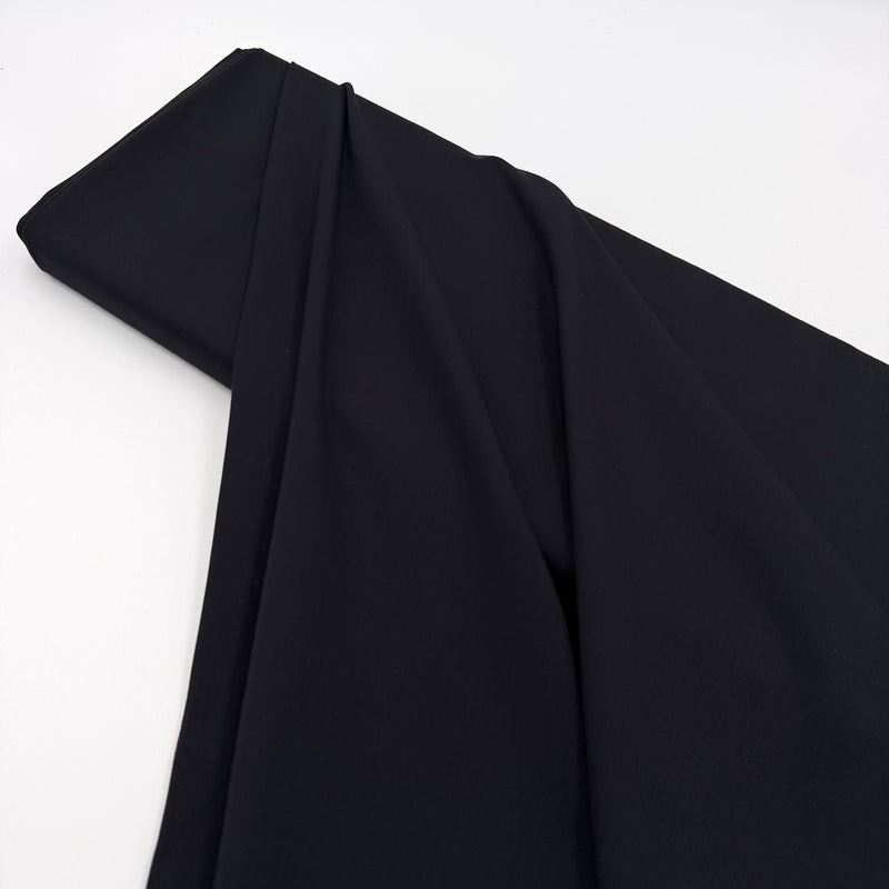 Midnight | Stretch Sandwashed Satin | Peachskin