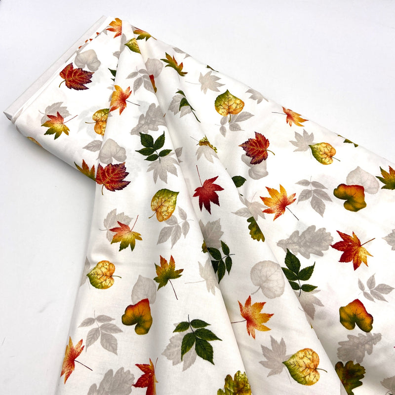 Fall Leaves | Pumpkin Harvest | Quilting Cotton
