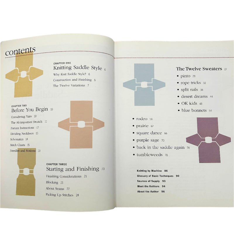 Knitting Saddle Style | Book