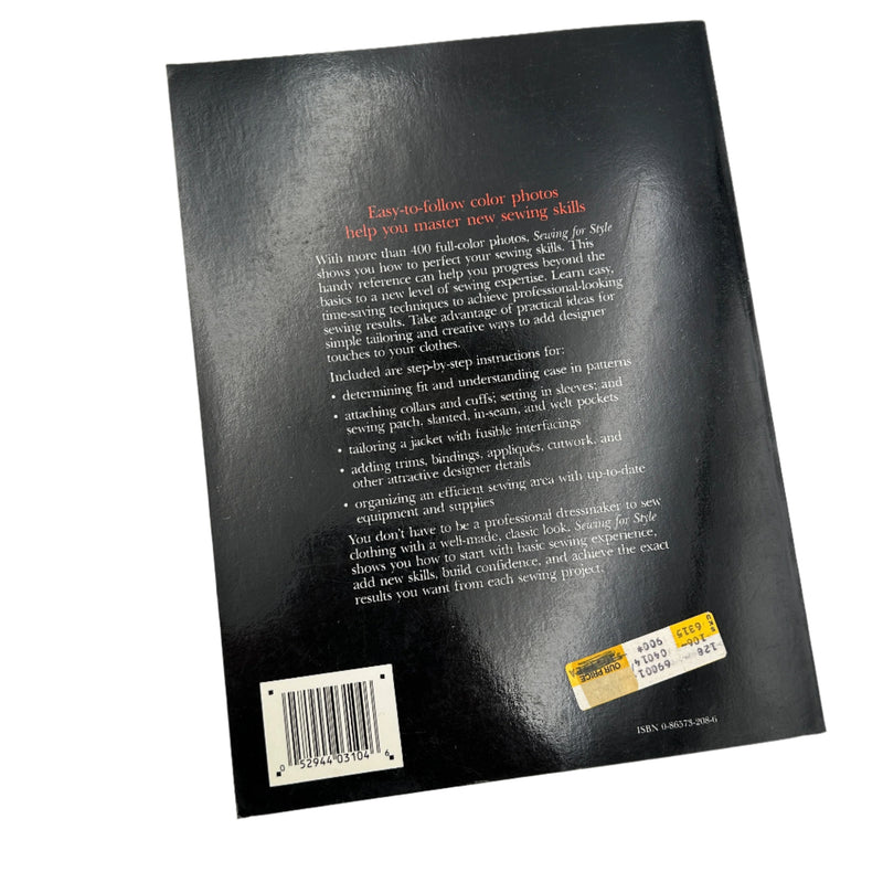 Singer - Sewing for Style | Book