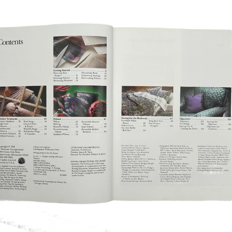 Singer - Sewing Projects for the Home | Book