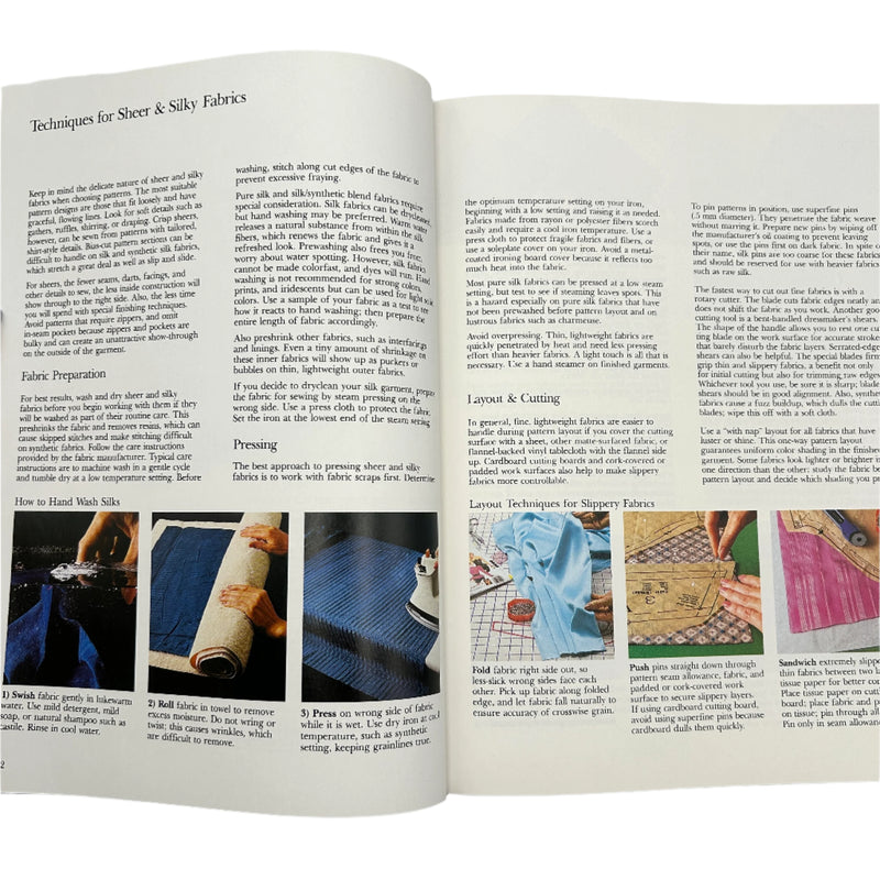 Singer - Sewing Specialty Fabrics | Book