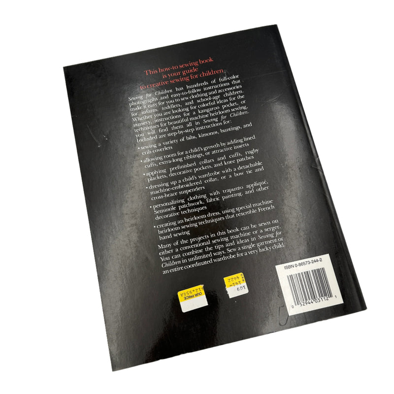 Singer - Sewing For Children | Book