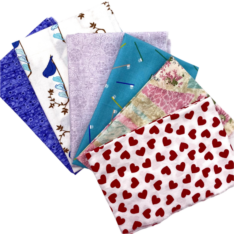 Quarter Yard Quilting Bundles | 1.5 Yards | Choose Your Favorite